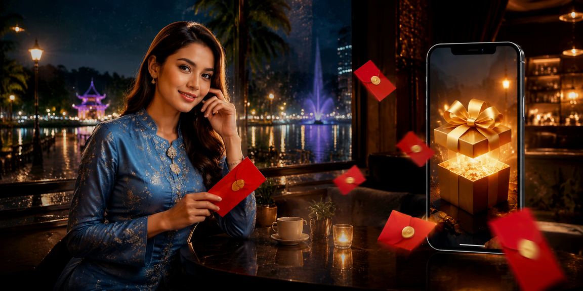 Bonus sampul merah perayaan Malaysia dalam baju kurung — tawaran khas 43500